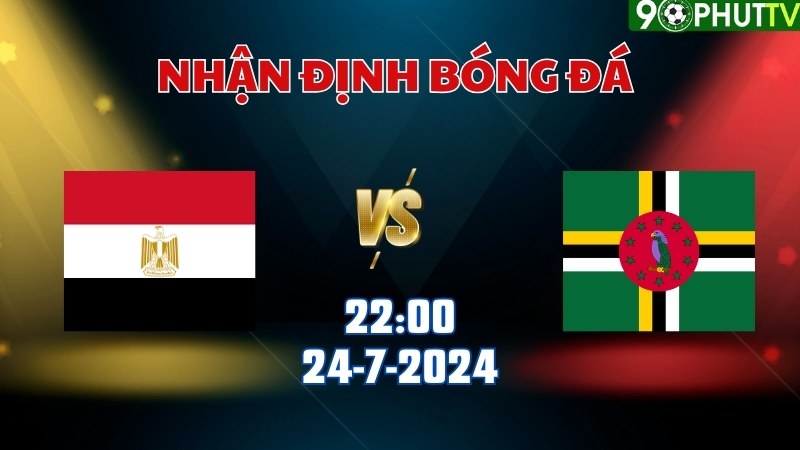 Ai Cập vs CH Dominica