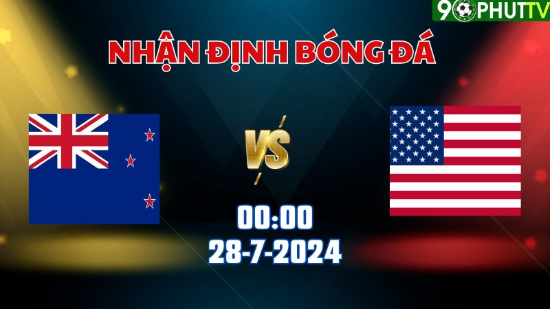 New Zealand vs Mỹ