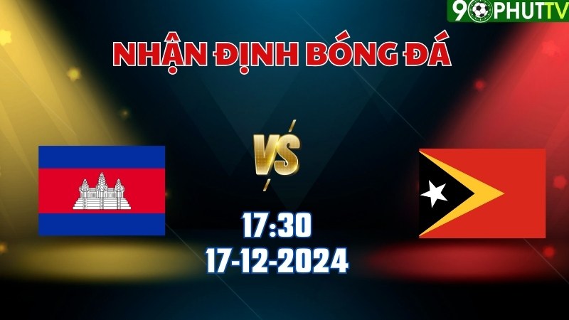 Campuchia vs Timor Leste